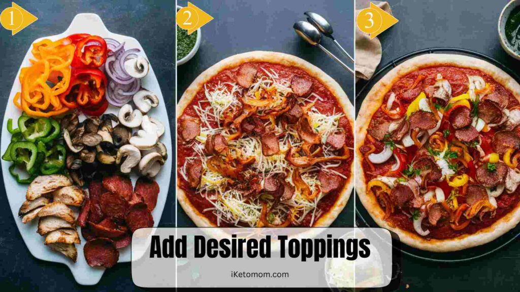 Add Desired Toppings