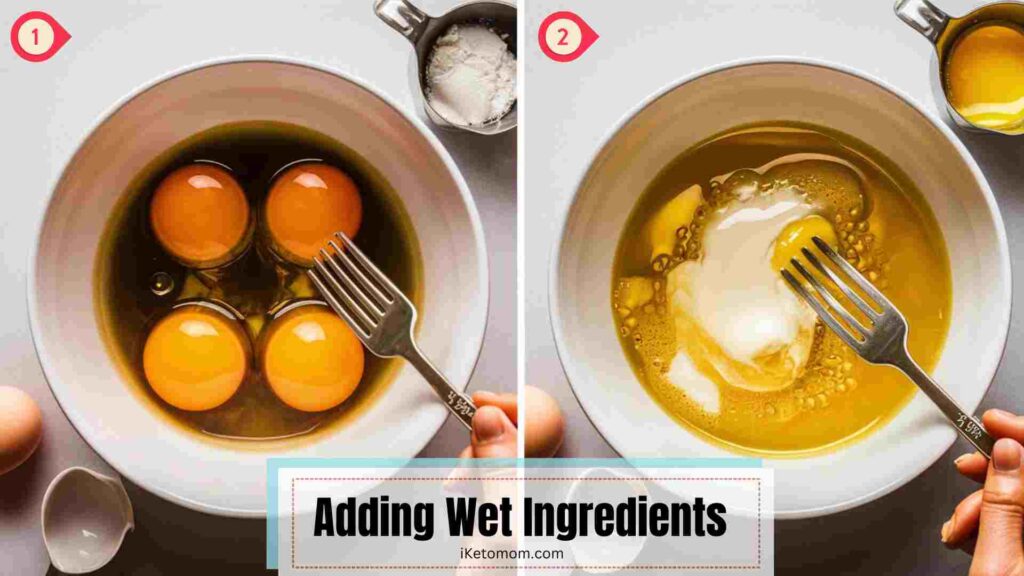 Adding Wet Ingredients