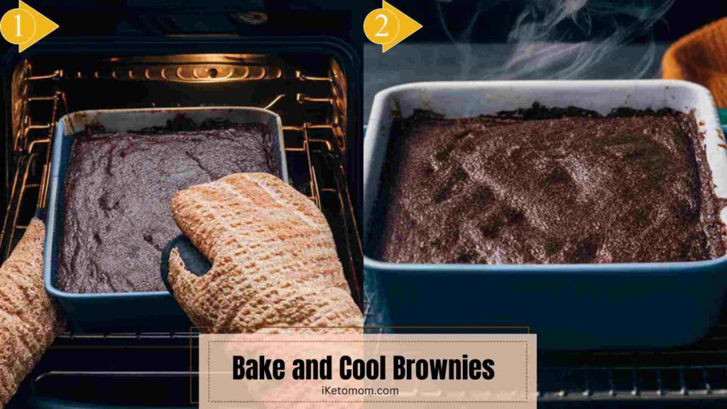 Bake and Cool Brownies