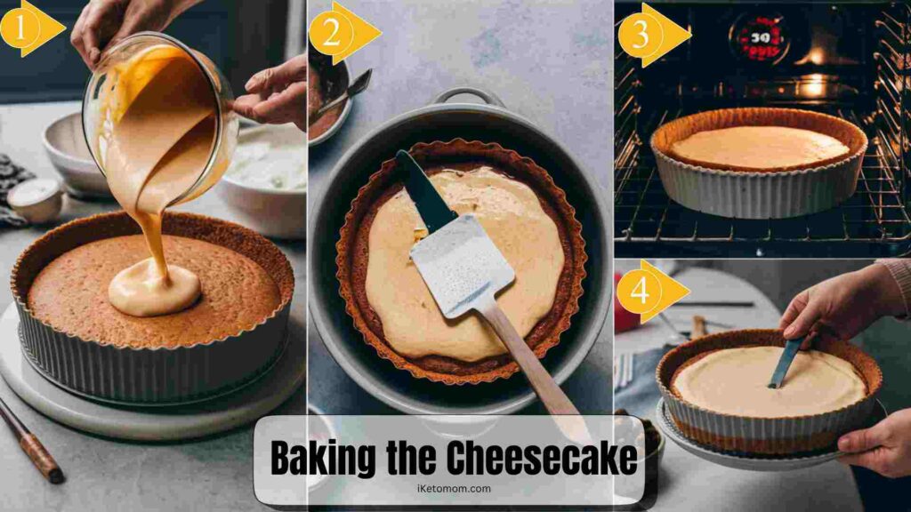 Baking the Cheesecake