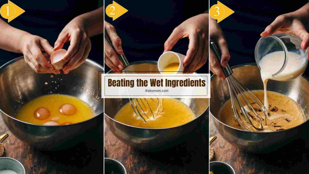 Beating the Wet Ingredients