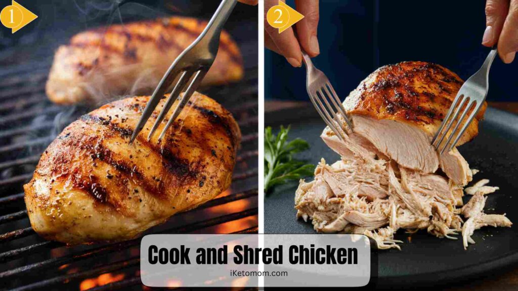 Cook and Shred Chicken