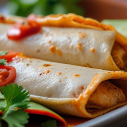 Keto Chicken Enchiladas Recipe