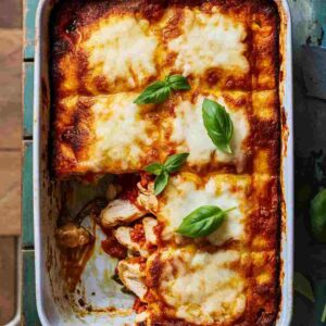 Keto Chicken Parmesan Casserole Recipe