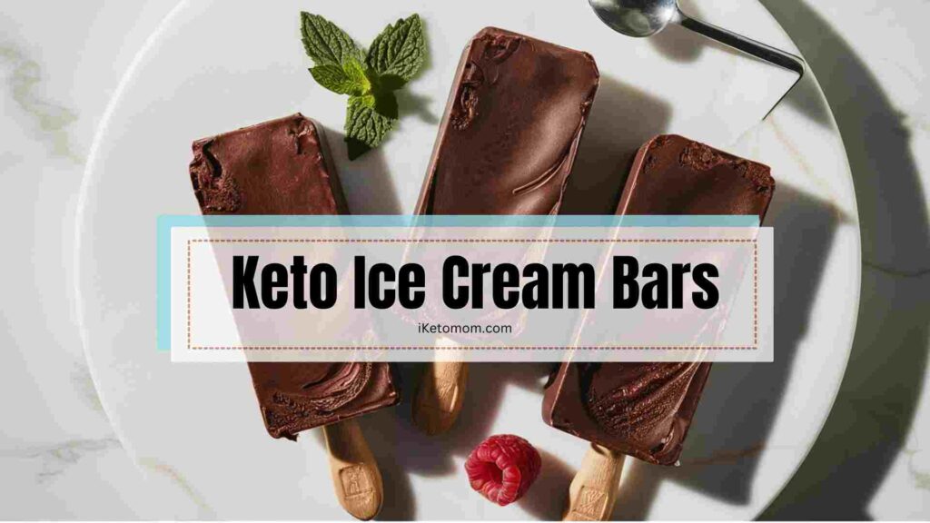 Keto Ice Cream Bars