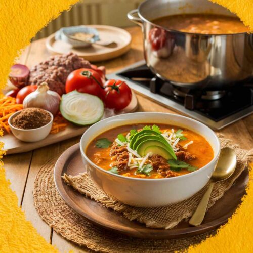 Creamy Keto Taco Soup Recipe [Low Carbs] - i Keto Mom [Best and Easy