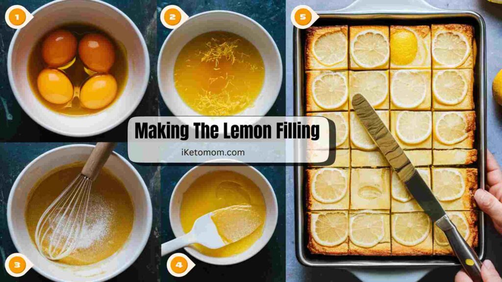 Making The Lemon Filling