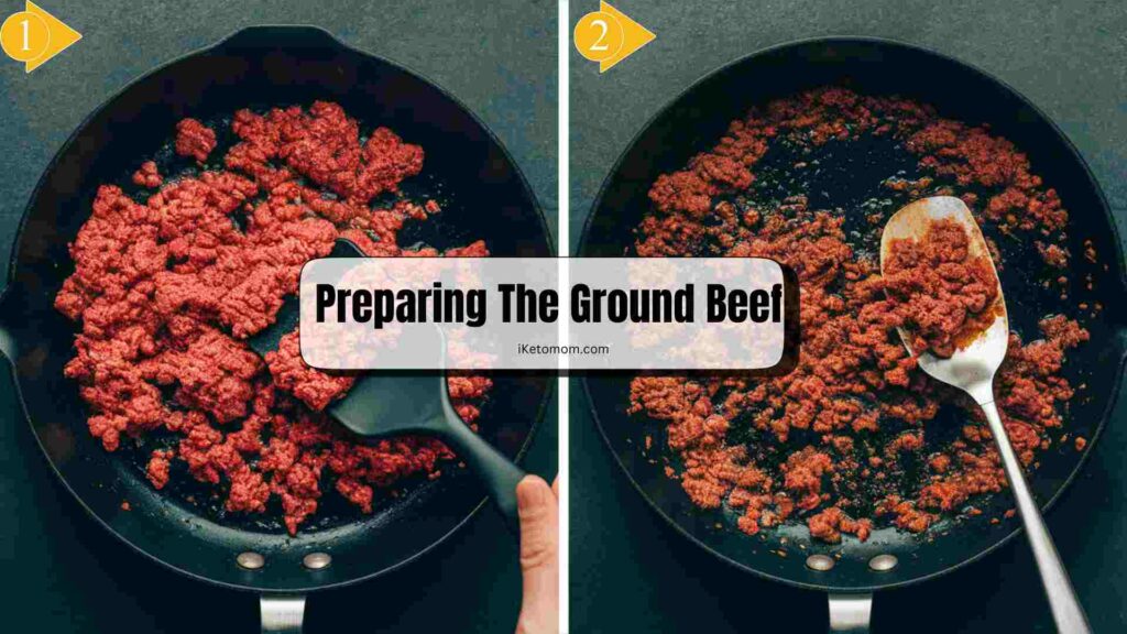 Preparing The Ground Beef