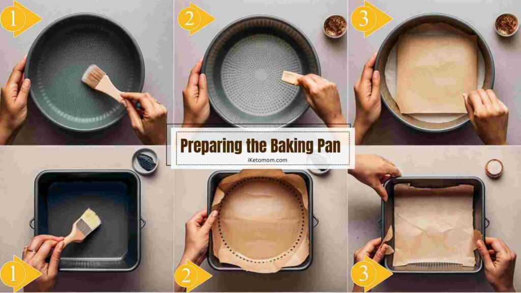 Preparing the Baking Pan