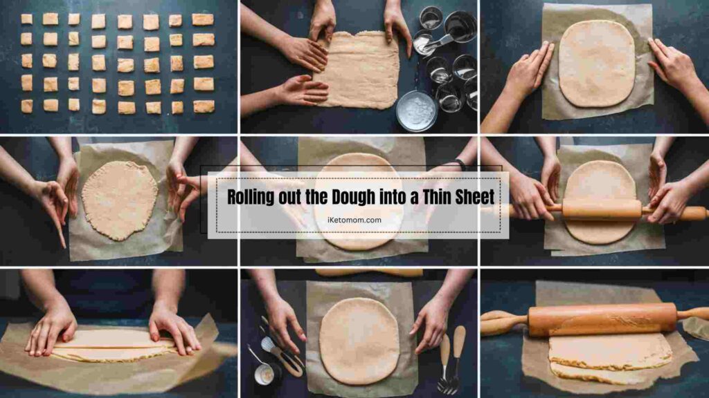 Rolling out the Dough into a Thin Sheet