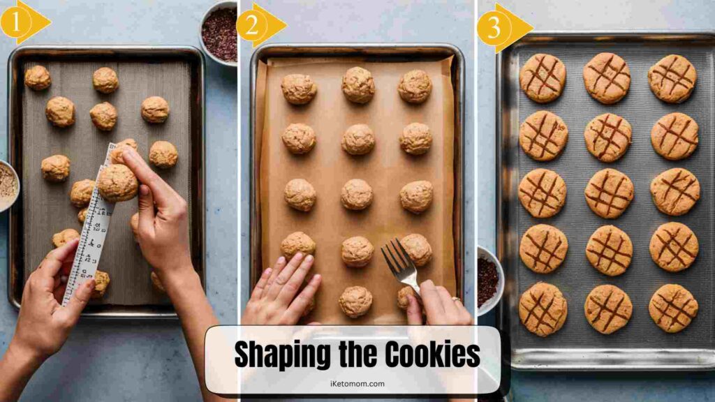 Shaping the Cookies