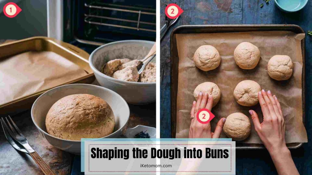 Shaping the Dough into Buns