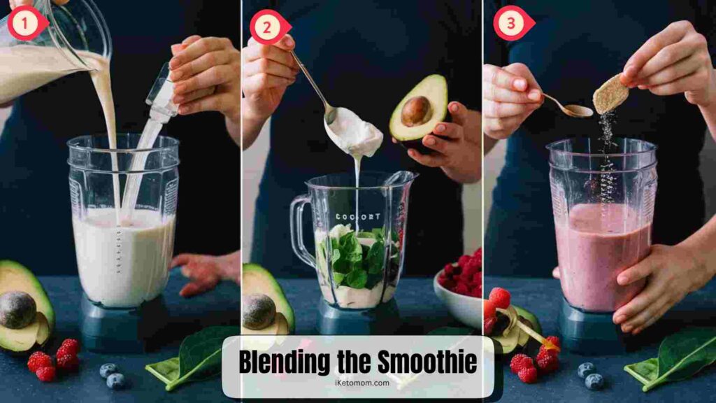 Blending the Smoothie