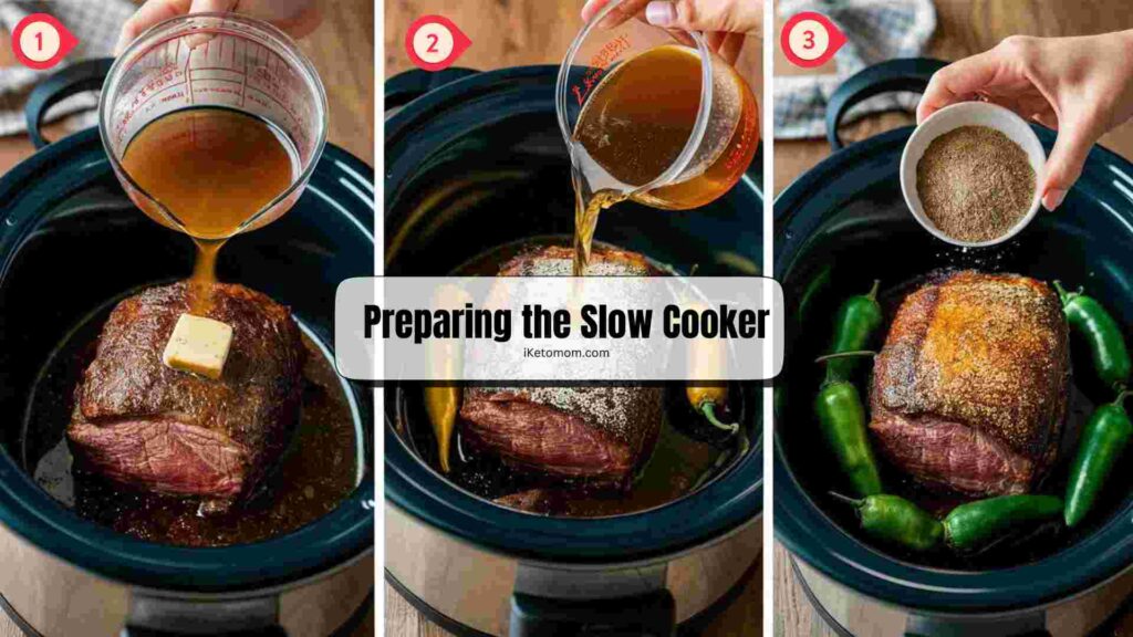 Preparing the Slow Cooker