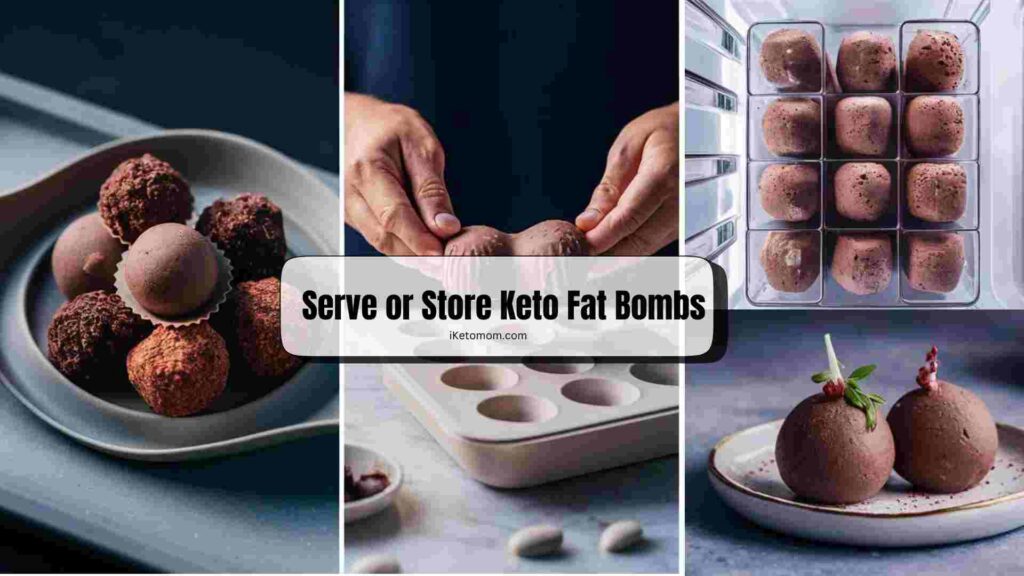 Serve or Store Keto Fat Bombs