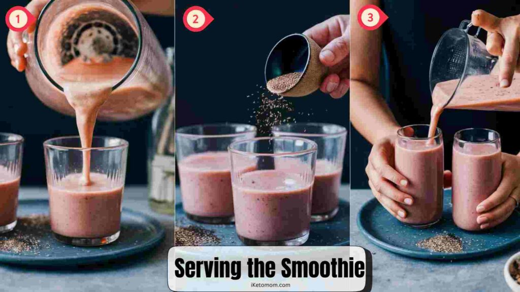 Serving the Smoothie