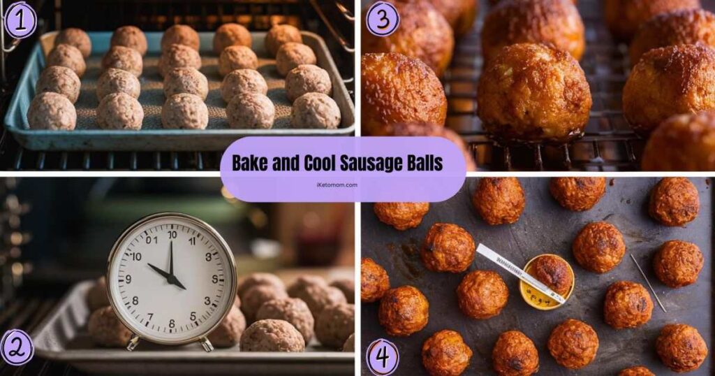 Keto Sausage Balls Recipe - 3 Ingredients [Low Carbs] - i Keto Mom ...