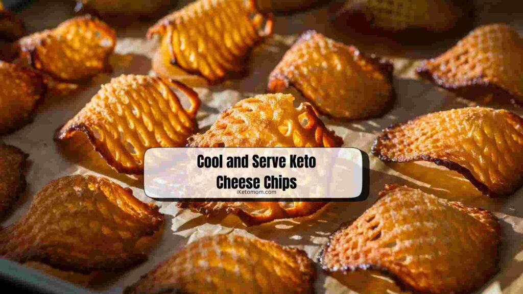 Cool and Serve Keto Cheese Chips