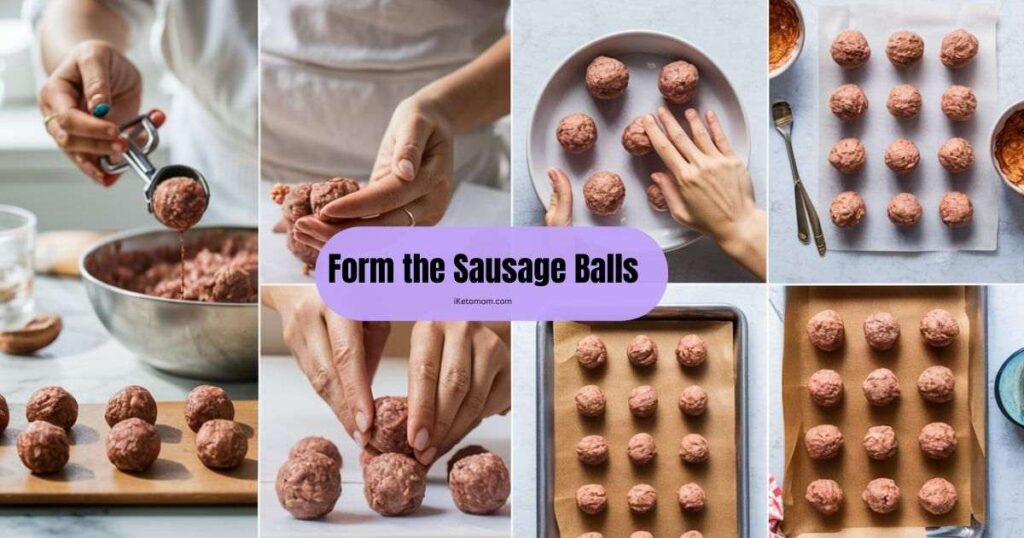 Form the Sausage Balls