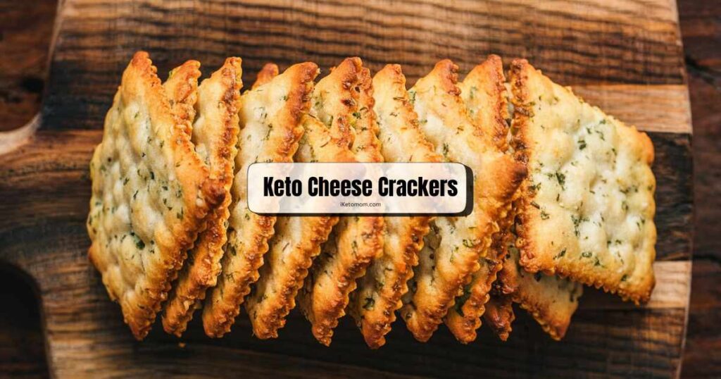 Keto Cheese Crackers