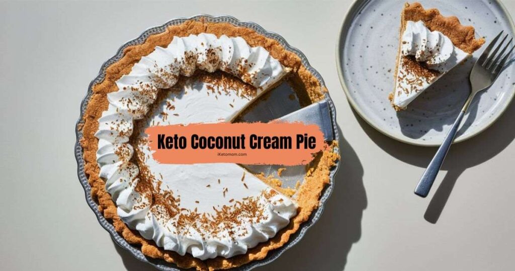 Keto Coconut Cream Pie