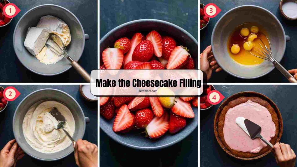 Make the Cheesecake Filling