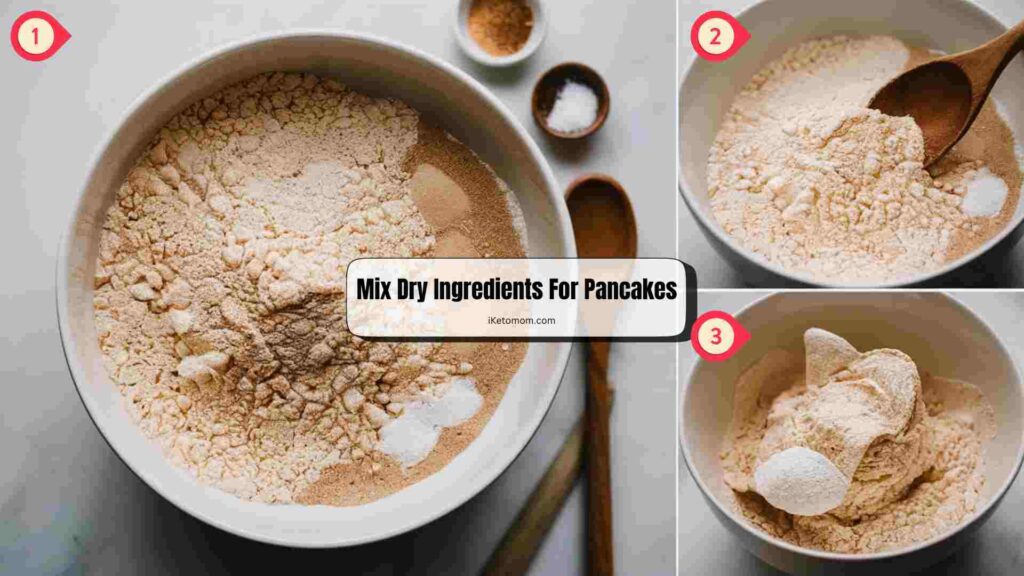 Mix Dry Ingredients For Pancakes