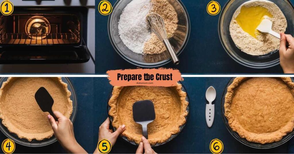 Prepare the Crust for Coconut Cream Pie