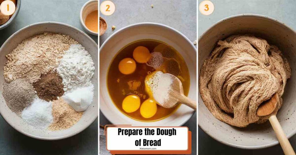 Prepare the Dough of Bread