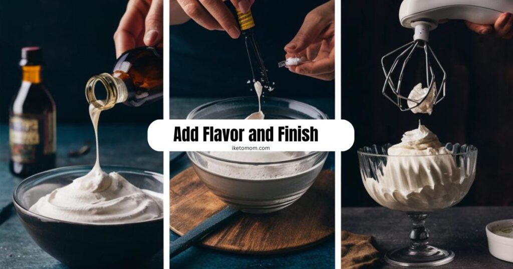 Add Flavor and Finish