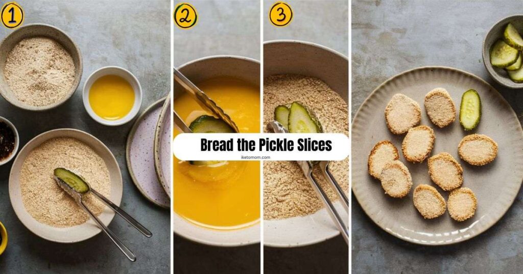 Bread the Pickle Slices