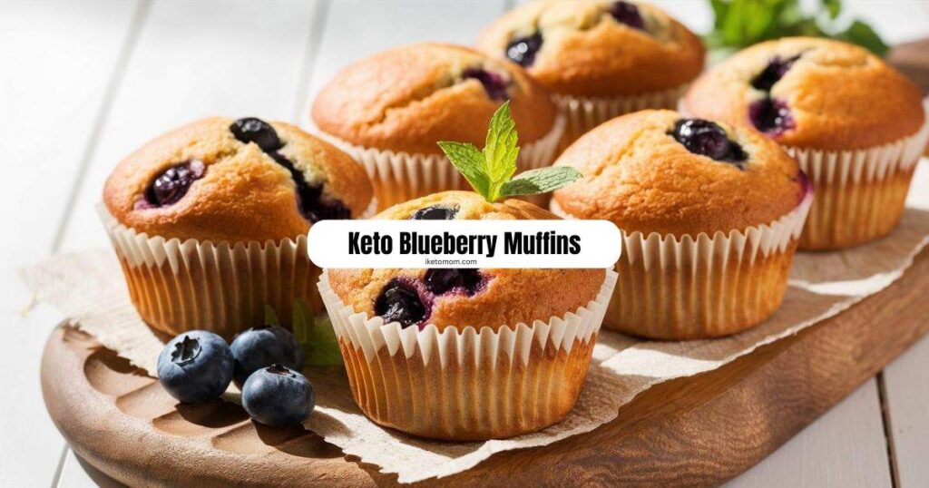 Keto Blueberry Muffins