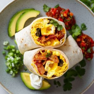 Keto Breakfast Burrito Recipe