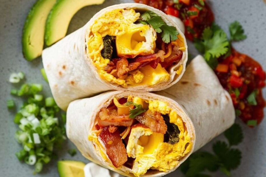 Keto Breakfast Burrito Recipe