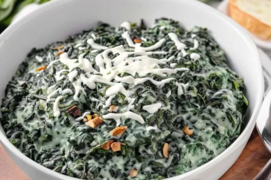 Keto Creamed Spinach Recipe