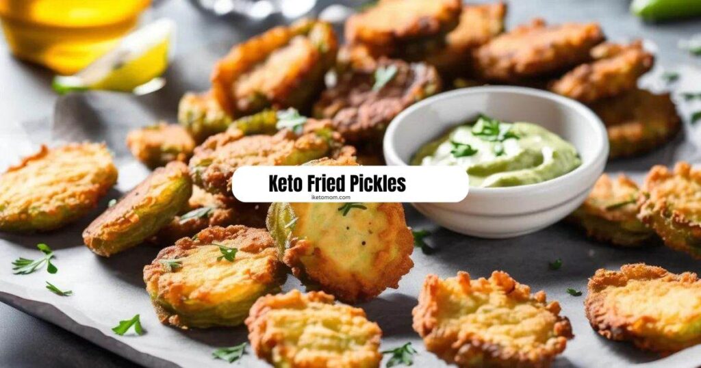 Keto Fried Pickles