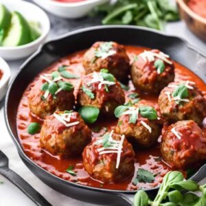 Keto Turkey Meatballs Recipe