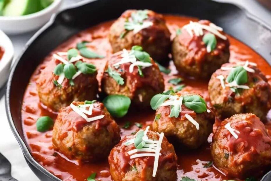 Keto Turkey Meatballs Recipe