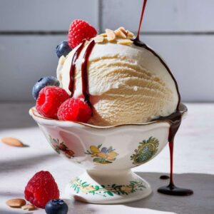 Keto Vanilla Ice Cream Recipe