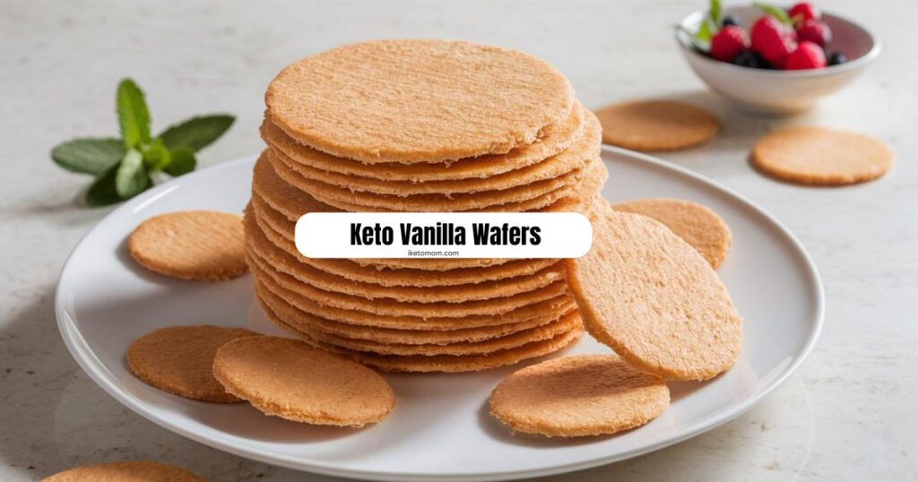 Keto Vanilla Wafers