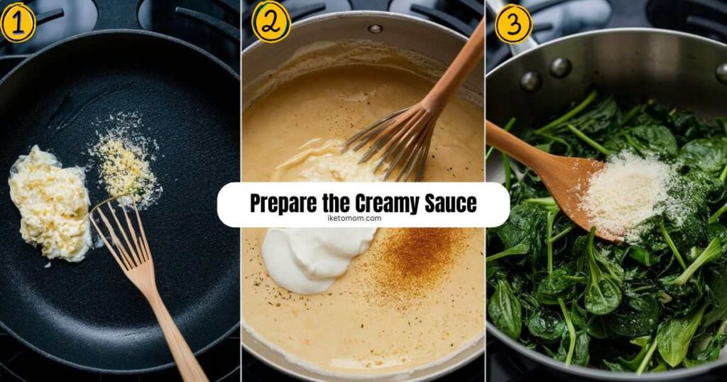 Prepare the Creamy Sauce