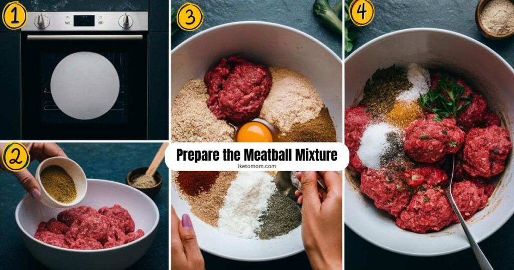 Prepare the Meatball Mixture