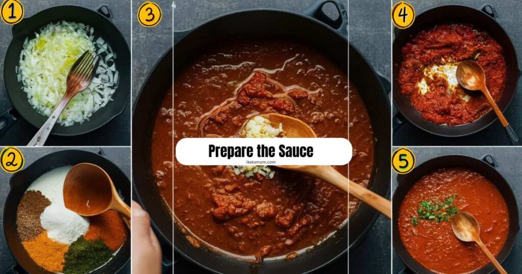 Prepare the Sauce