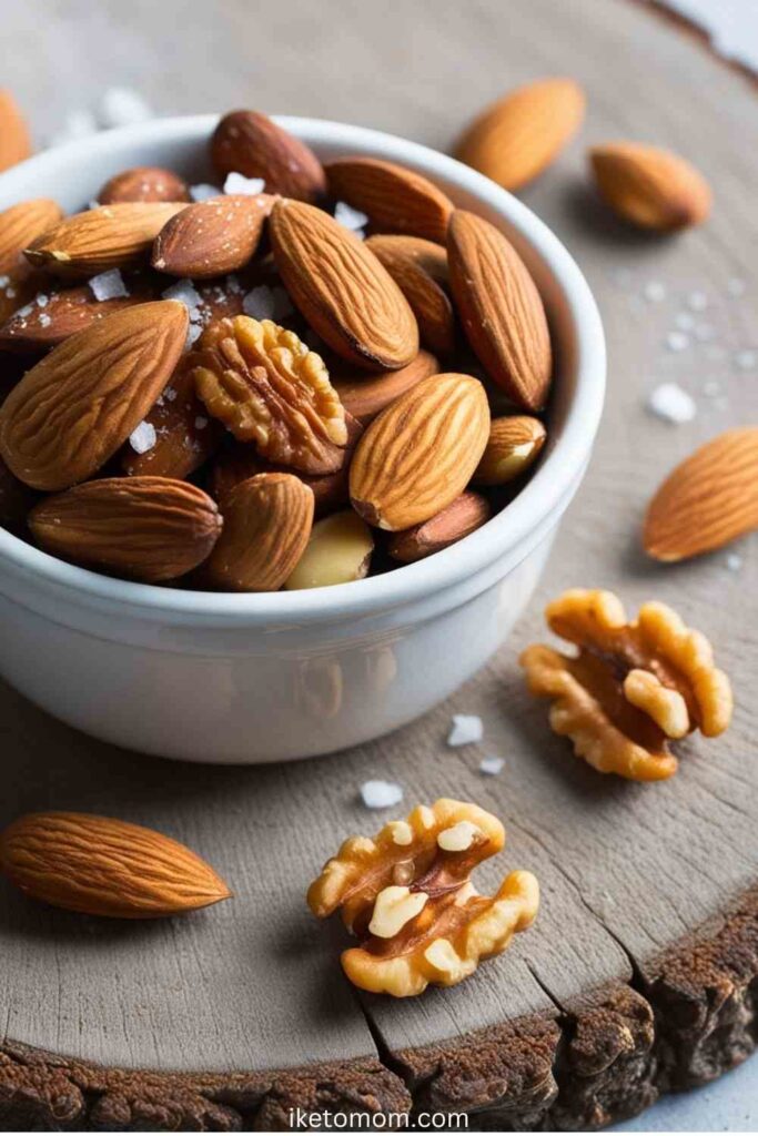 Almonds and Walnuts