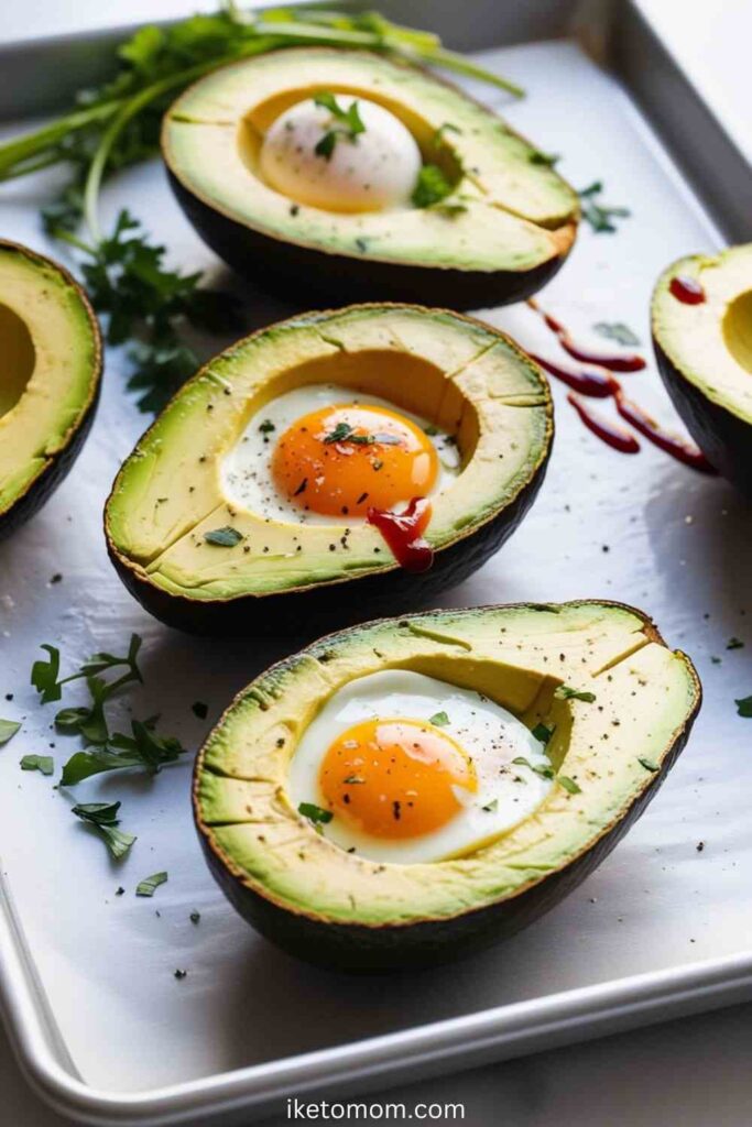 Low Carb Food Ideas Avocado Egg Cups