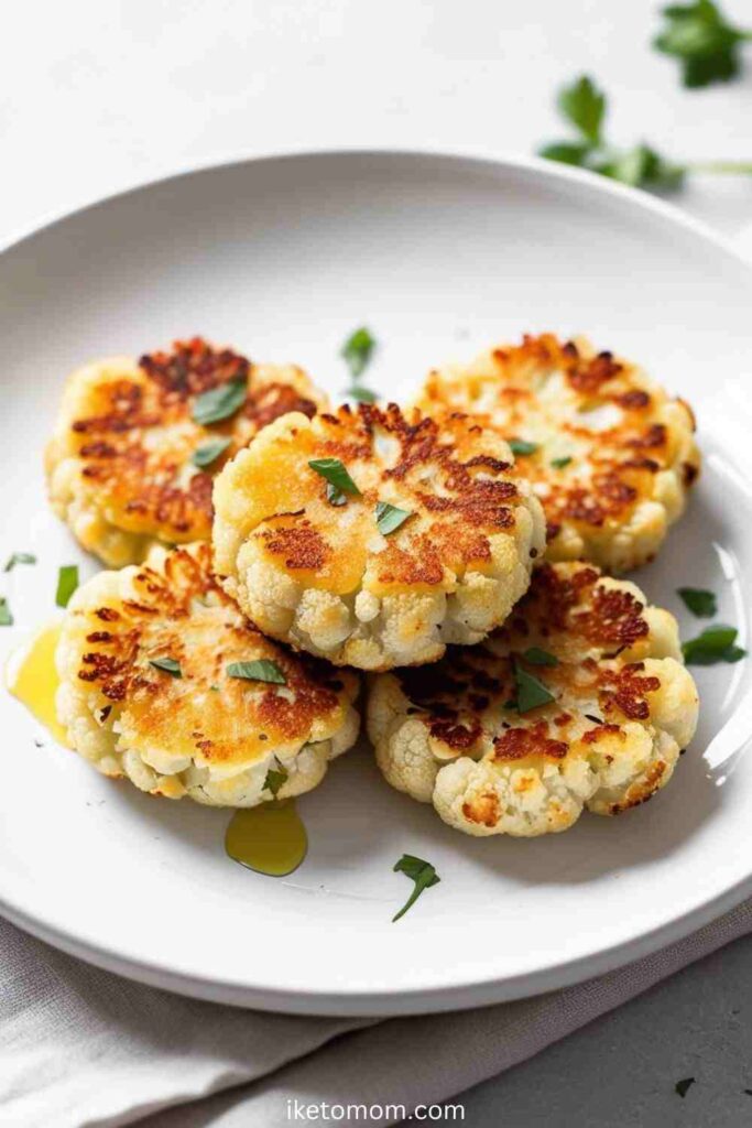 Low Carb Breakfast Ideas Cauliflower Hash Browns