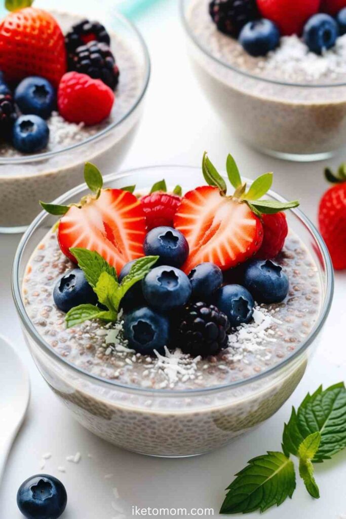 Chia Pudding with Berries