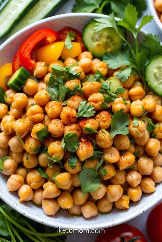 High Protein Low Calorie Foods Ideas Chickpeas