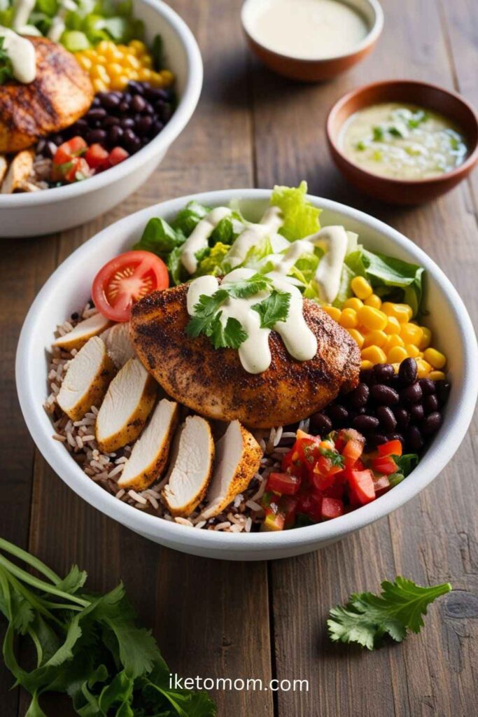 Chipotle’s Burrito Bowl (Chicken or Steak)