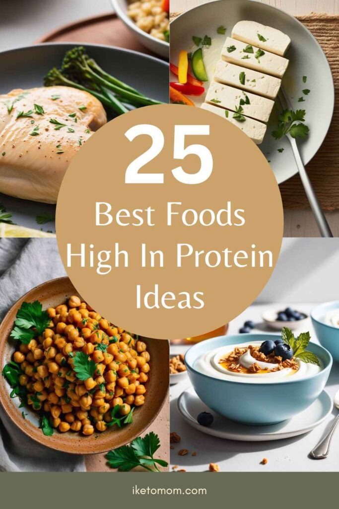 Foods High In Protein Ideas